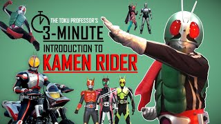 3Minute Introduction to Kamen Rider  Tokusatsu Series Guide for New Fans  Toku Showcase [upl. by Eizzo258]