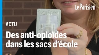 ÉtatsUnis  ces élèves vont à l’école avec un antidote contre les overdoses dans leur sac à dos [upl. by Lorimer]