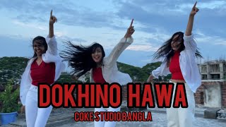 DOKHINO HAWA Madhubanti amp Tahsan  COKE STUDIO BANGLA  ShefaxShimuxEsha DANCE Choreography cover [upl. by Dickson]