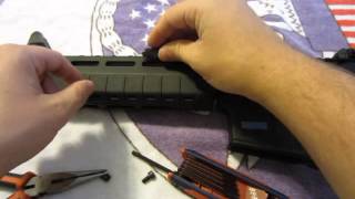 How To Magpul MLok QD swivel mount installation [upl. by Gisele105]