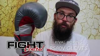 Fight Central Product Review  Rival Boxing RS80V Sparring Gloves [upl. by Oilejor]