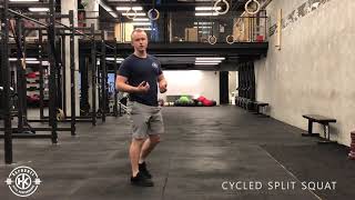 Cycled Split Squat Jump [upl. by Faythe120]