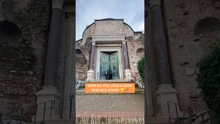 Most ancient door in Rome being opened and closed every day [upl. by Aggy75]