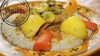 Recette Couscous à lOrge كسكسو بلبولة Barley Couscous [upl. by Htrahddis958]