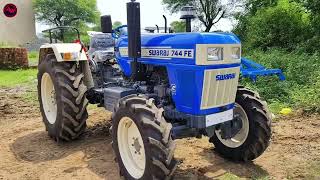 Swaraj 744FE 4WD 2023 New Model  Swaraj 744FE 4WD Price  Swaraj 744FE 4WD On Road Price 2023 Model [upl. by Aisylla]