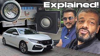 1 Crore Ka Audio System Explained  Honda Civic Turbo RS  Owner Review  PakWheels [upl. by Amr]