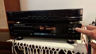 Denon DA500 DAC BB PCM1702J  Tascam CD401 MKII CD transport [upl. by Nnaillek219]