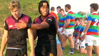 Highlights  When schools rugby sides from England and New Zealand clash  Millfield vs Hamilton [upl. by Tammy]