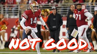 49ers QB Sam Darnold is Not Good [upl. by Oiril]