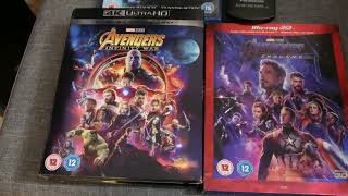 Avengers Infinity War or Avengers Engames plus the Panasonic 4K DP UB820EB [upl. by Eisenhart]