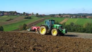 Vogel Noot TerraDig XS  John Deere 7430  Croatia [upl. by Nidroj158]