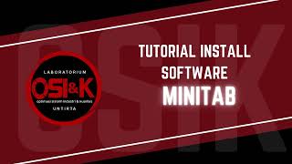 Tutorial Install Software Minitab [upl. by Russom]