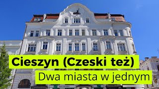 Cieszyn  Co zobaczyć w polskim i Czeskim Cieszynie [upl. by Jabon]