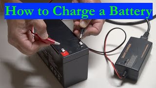 How to Charge a Batterylead acid and lithiumion batteries 2021 [upl. by Nabroc321]