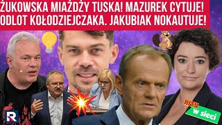 Hity w sieci  Żukowska miażdży Tuska Mazurek ostro o bobrach Odlot Kołodziejczaka Nokaut Jakubiaka [upl. by Malchus]