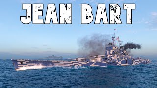 World of WarShips Jean Bart  6 Kills 292K Damage [upl. by Nnylidnarb]