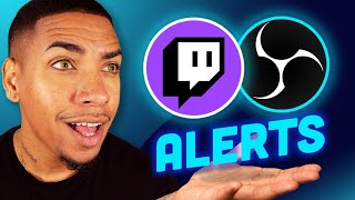 How to Setup Twitch Alerts in OBS Studio Super Easy [upl. by Alyahsat]