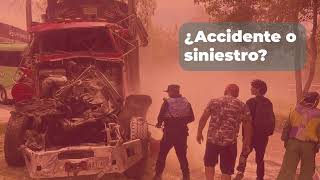 ACCIDENTE O SINIESTRO DE TRÁNSITO  TÉRMINOS DEFINICIONES Y CONCEPTOS [upl. by Ocsirf]