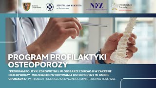 Program Profilaktyki Osteoporozy  Czym jest osteoporoza [upl. by Laspisa]