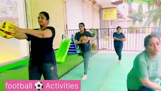 yoga football activity fitnessmotivation health [upl. by Indira]