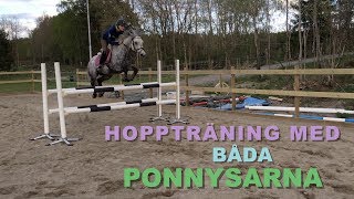 HOPPTRÄNING MED PONNYSARNA [upl. by Simonetta]