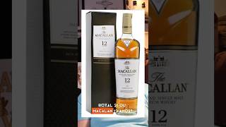 Royal Salute ou Macallan 12 anos mapadowhisky whisky [upl. by Eissak946]