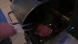 Searing Steak on Camp Chef Woodwind Sear Box [upl. by Saied]