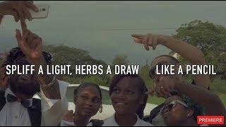 Charly B  Eyes Dem Red Official Lyric Video [upl. by Knapp]