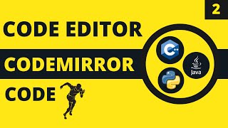 How to make a web CodeEditor like vscode using Codemirror [upl. by Vaenfila]