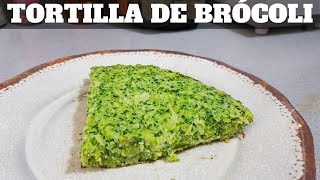 TORTILLA de BRÓCOLI 🥦 Receta sencilla y saludable 🍽️ KETO  William Priets [upl. by Rakabuba418]