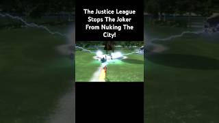 The Justice League Stops The Joker From Nuking The City dc dccomics shorts [upl. by Pearman]