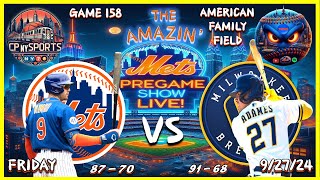 Mets PreGame Show  Mets vs Brewers Series Preview  New York Mets  Milwaukee Brewers  Mets Talk [upl. by Louis]