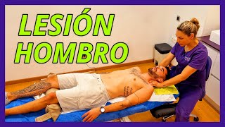 🔷HOMBRO doloroso tratamiento rotadores 💪🏻 hombro con PUNCIÓN SECA Caso real 🔝 fisioterapiahombro [upl. by Zak]