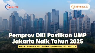 Pemprov DKI Pastikan UMP Jakarta Naik Tahun 2025 Sumber pssi org [upl. by Layla]