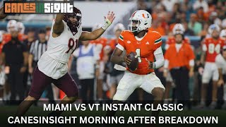 Brunch with CanesInSight Aftermath of the Miami vs VT Instant Classic [upl. by Marko278]