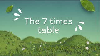 The 7 times table [upl. by Thatcher]