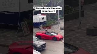 Homeless billionaire prank  🥰shortsviraltrending [upl. by Nnylidnarb708]