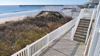 Topsail Island Vacation Rental Anchors Away at Ocean Watch in Surf City NC [upl. by Htebzil]