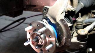 Alero front wheel bearing replacement part 2 [upl. by Allsun]