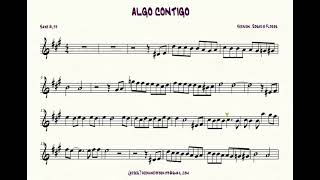 Algo Contigo  Rosario Flores  Sax Alto [upl. by Ayekan]