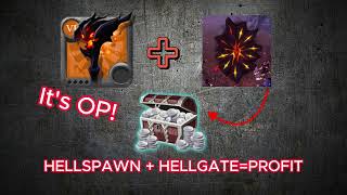 Hellspawn is INSANE 🔥🔥🔥 You have to test this build💲💲💲 Hellgate 2vs2 albion [upl. by Strong]