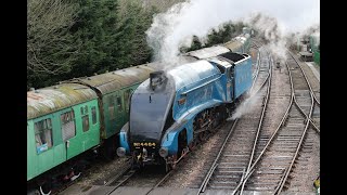 Mid Hants Railway Spring Steam Gala February 2015 [upl. by Nel885]