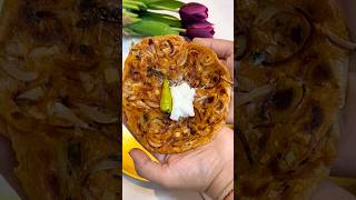 Onion Garlic Laccha Paratha 😋 Paratha Recipes food cooking [upl. by Germano]