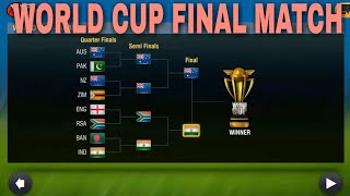 wcc2 world cup final match gameplay Full Match India VS Australia [upl. by Alten468]