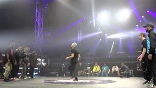 Bboy Lilou Cuts at Chelles Battle Pro 2014 [upl. by Maker]