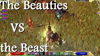 Titan Quest Anniversary The Beauties VS the Beast Hydra [upl. by Ecnerrot]