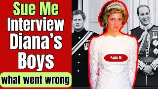 SueMe Why Princess Diana Changed William amp Harry Forever [upl. by Kcirdla]