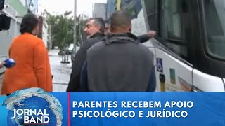 Tragédia em Vinhedo parentes recebem apoio psicológico e jurídico  Jornal da Band [upl. by Sinegra526]