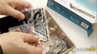 ADSL2 Modem Router TD8840T  TPLink  Unboxing by wwwgeekshivecom [upl. by Atiuqnahs]