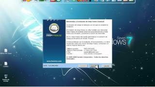 DEEP FREEZEINSTALACION EN WINDOWS 7 WSCT79 [upl. by Gnel]